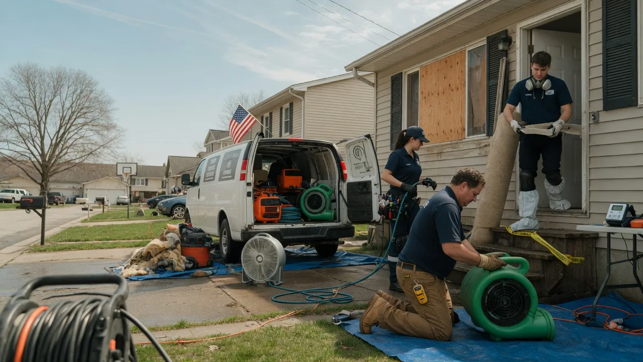 Water Damage Restoration in Big Cabin, OK near me